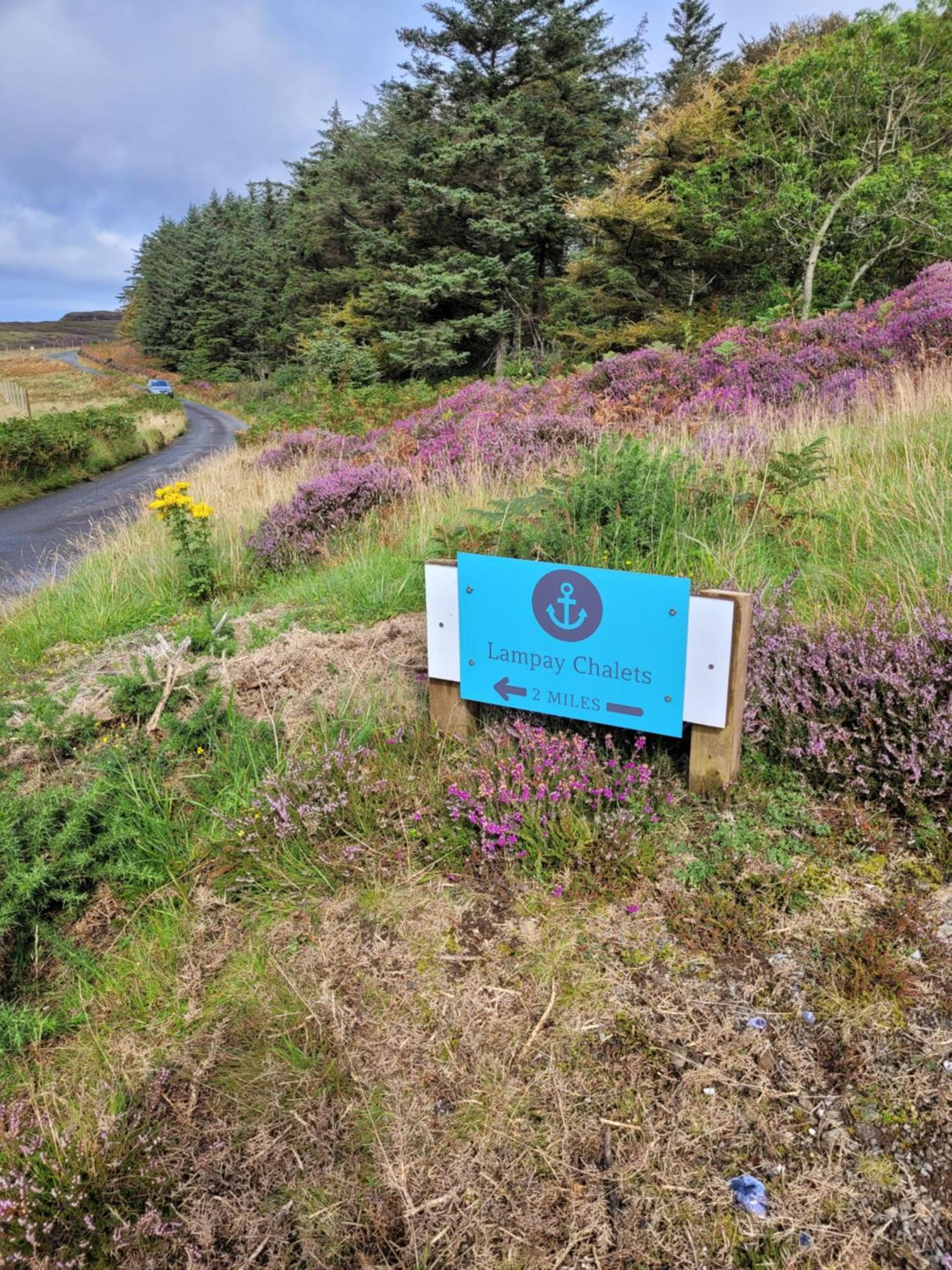 Lampay Chalets Dunvegan  Luaran gambar